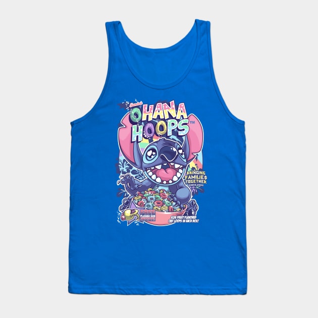 Ohana Hoops II Tank Top by GillesBone